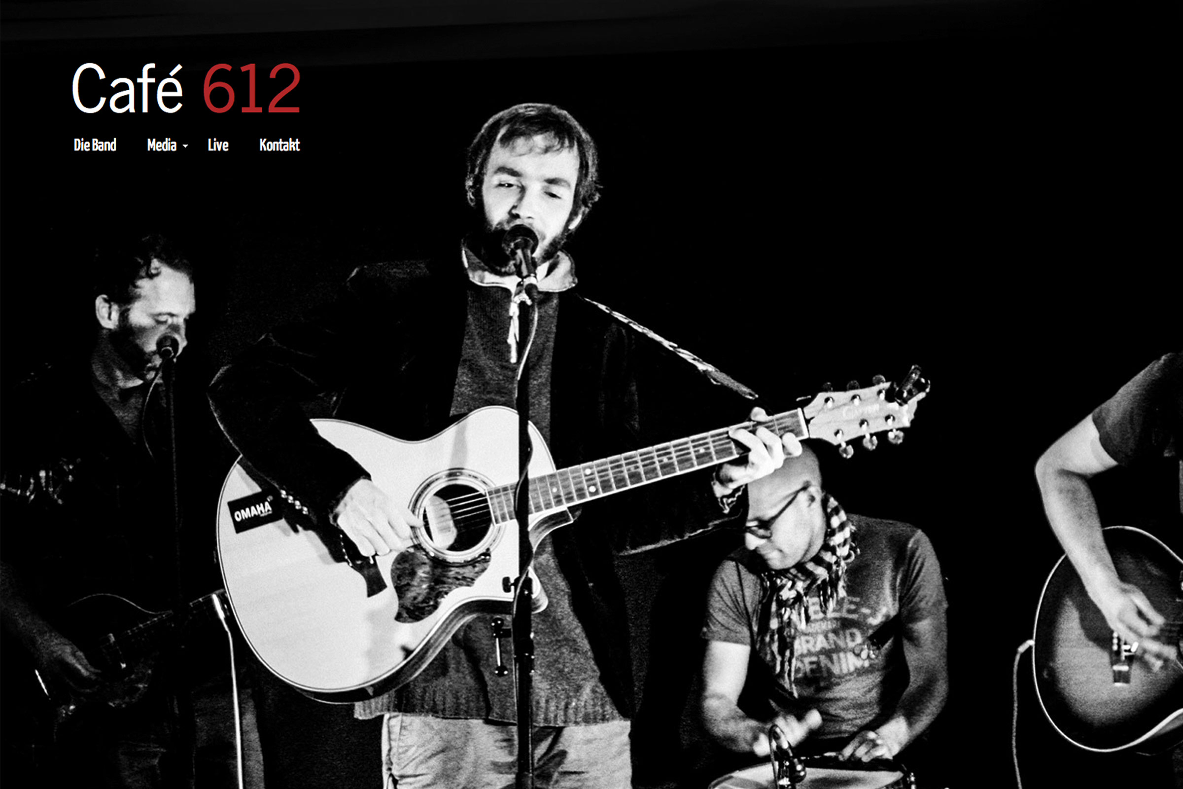 Cafe612-Webseite